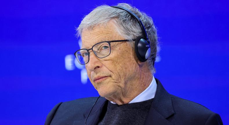 Bill Gates at the World Economic Forum.REUTERS/Denis Balibouse