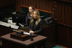 Małgorzata Rozenek-Majdan o in vitro w Sejmie. 'Gdy stałam tu pięć miesięcy temu...'