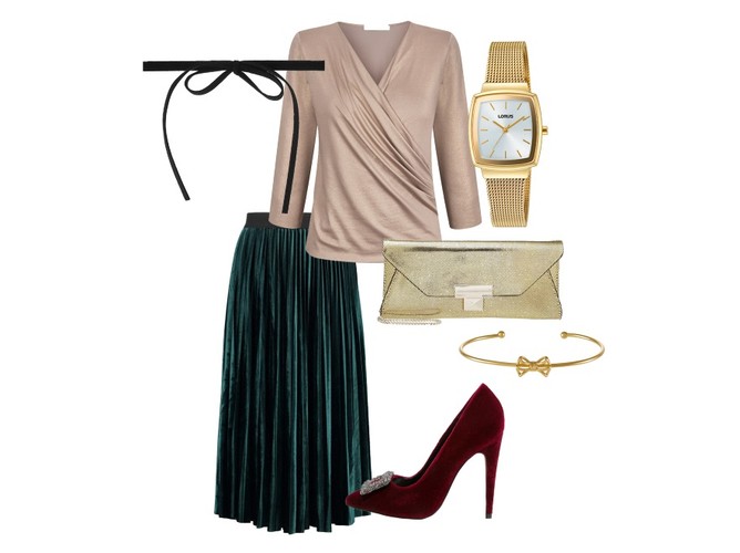 Święta w klimacie glamour. STYLIZACJE