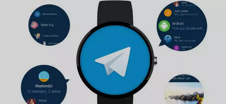 Telegram trafia na Android Wear 2.0