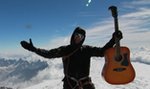 Co? Kupicha wszedł z gitarą na Mont Blanc!