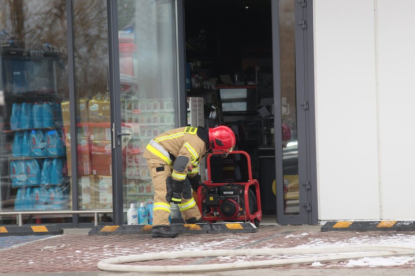 Kobylnica. Pożar opanowany