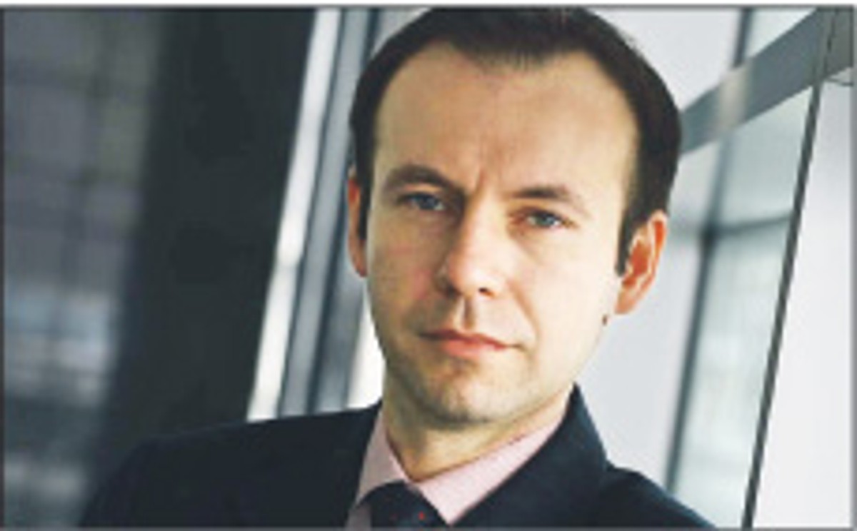 Marcin Serafin, kierujący wydziałem transakcji z klientami, departament skarbu, Bank Millennium Fot. Wojciech Górski