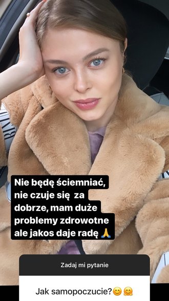 Joanna Opozda o tym, jak czuje się w ciąży