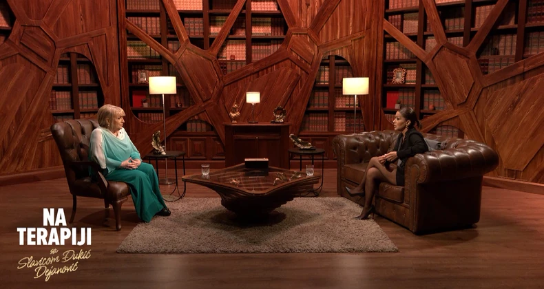 Mina Kostić, emisija "Na terapiji sa Slavicom Đukić Dejanović"