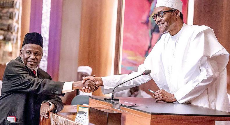 President Muhammadu Buhari appoints Justice Ibarahim Tanko Muhammad as Chief Justice of Nigeria after the controversial suspension of the former CJN,Walter Onnoghen. ( Guardian )
