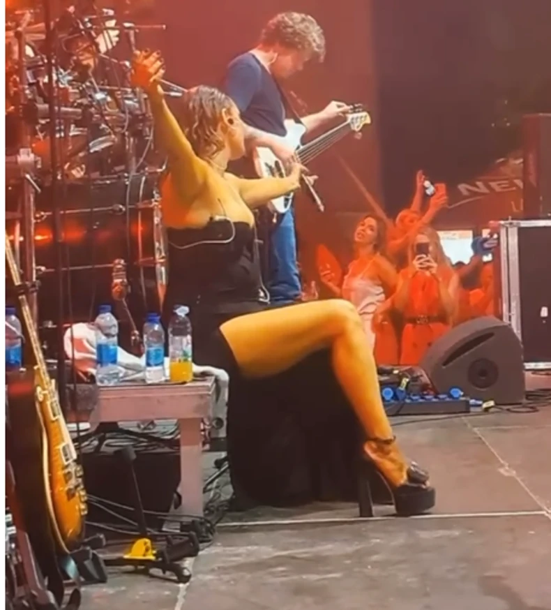 Ana Nikolić na nastupu