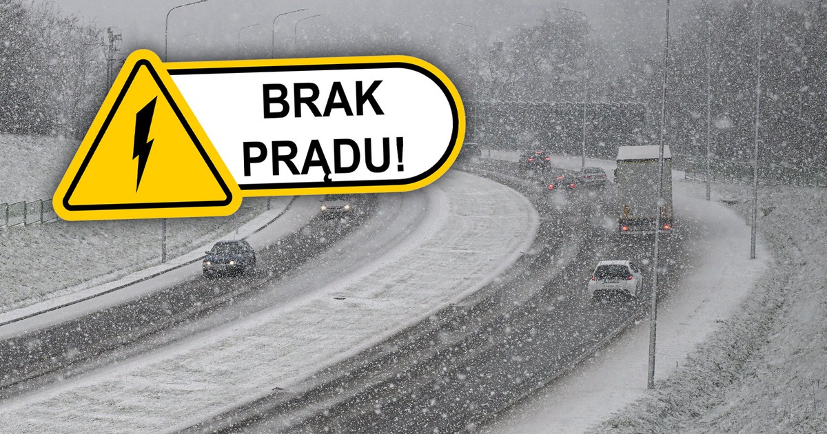 Drzewa łamią się jak zapałki. Ludzie bez prądu. Podkarpacie pod śniegiem