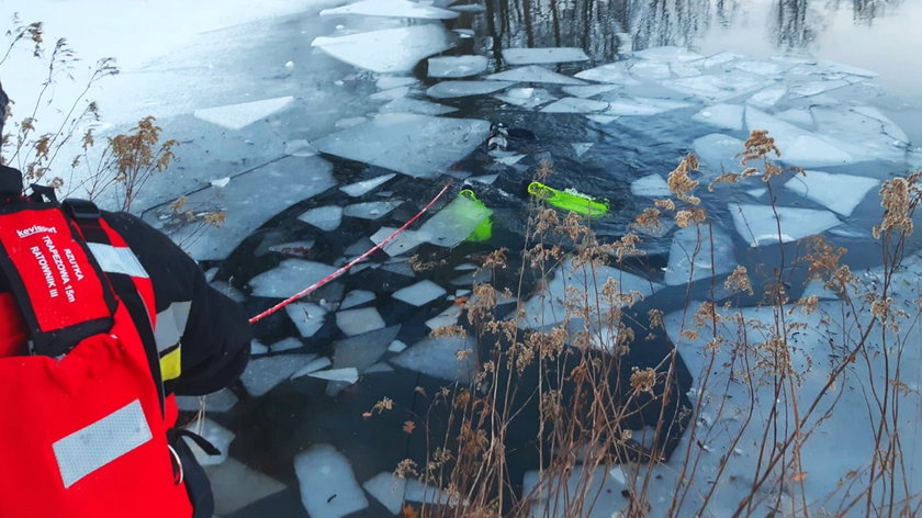 26-latek ruszył na lód za swoim psem. Utonął na oczach matki