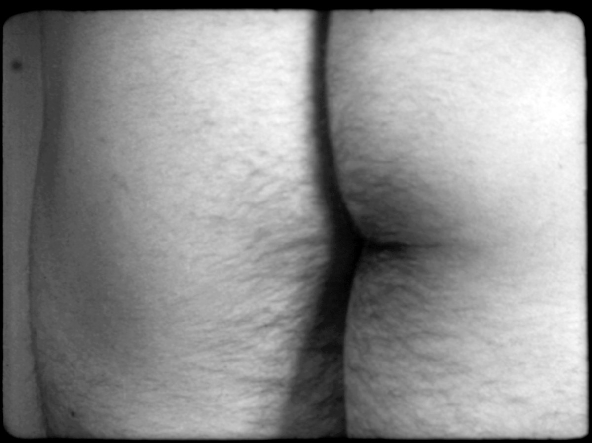 Yoko Ono Filmstill from Film No. 4 (Bottoms), Fluxfilm No. 16, 1966 Filmstill from Film No. 4 (Bottoms), 1966 / Fluxfilm No. 16, 1966 16mm film transferred to digital b/w, silent, 5:30 min Collection of the artist © Yoko Ono