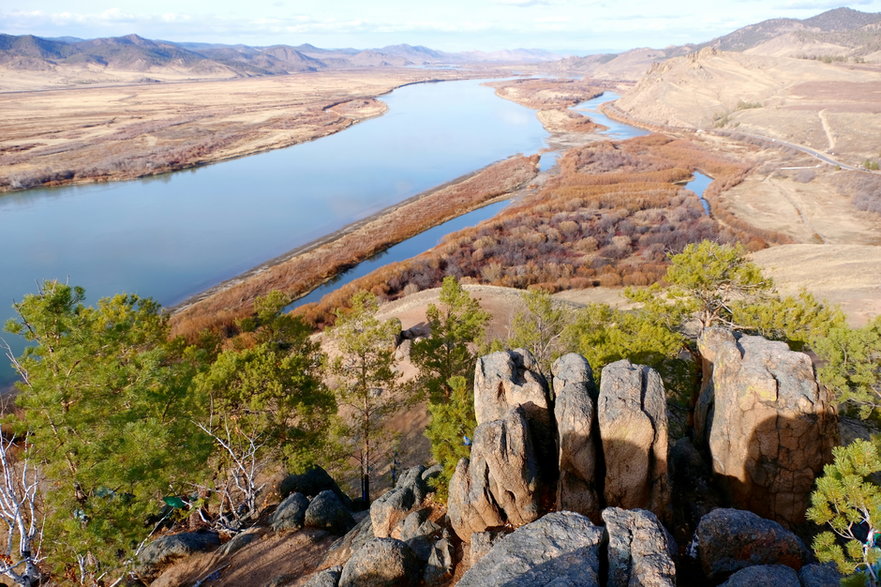 Rzeka Selenga, Mongolia