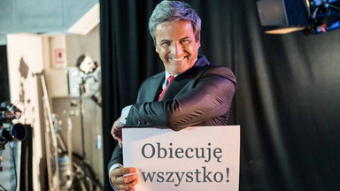 "Kochaj": Piotr Polk zaprezentował plakaty wyborcze