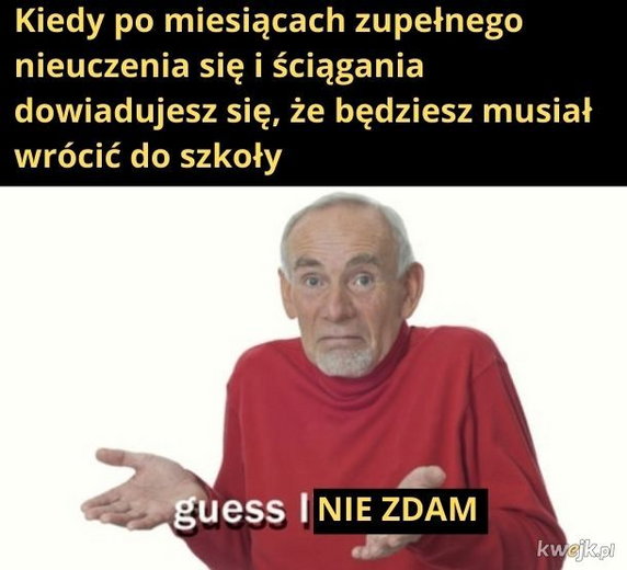 Najlepsze memy o szkole