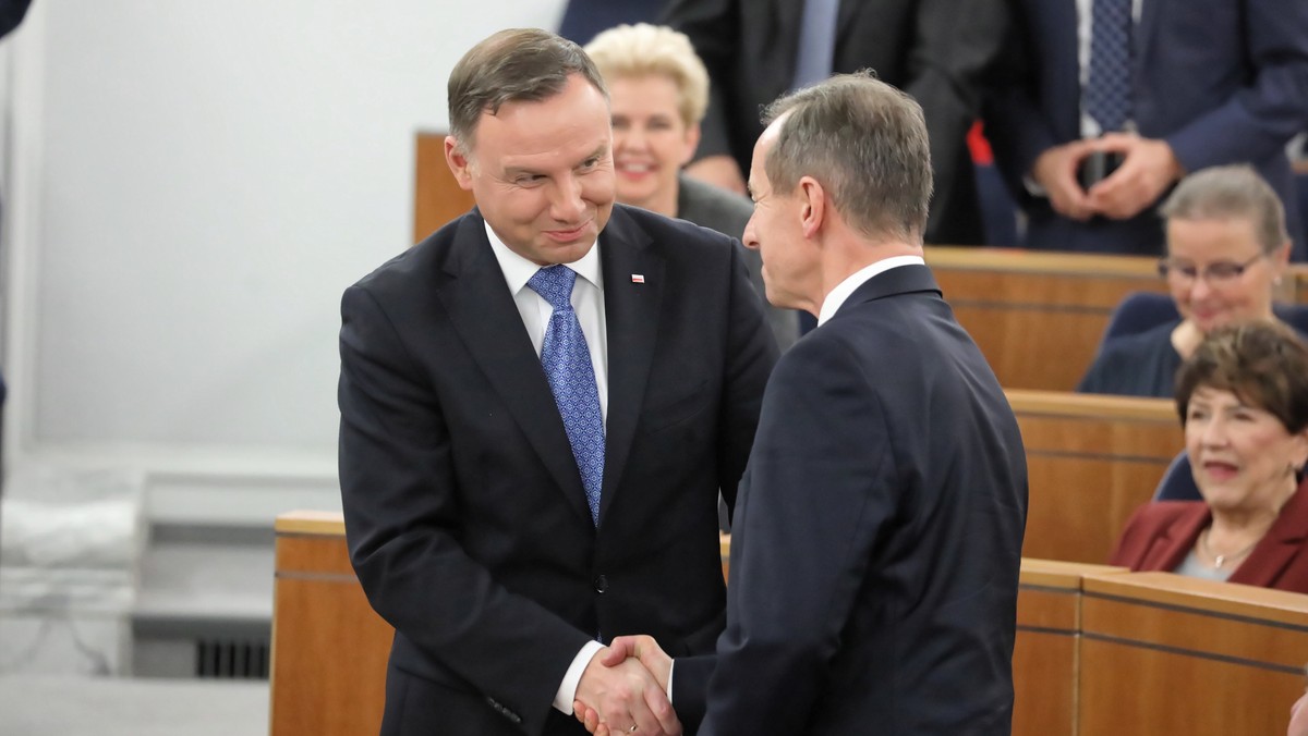 Sądownictwo. Andrzej Duda spotka się z Tomaszem Grodzkim ws. ustaw