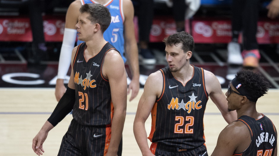 Moritz Wagner (z lewej), Franz Wagner (w środku)