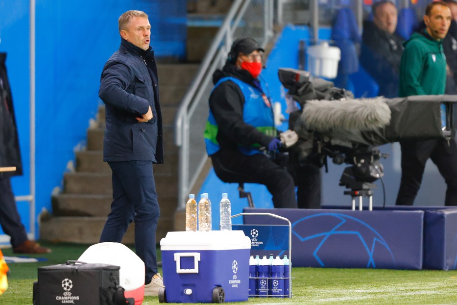 Az asztrológus szerint Szerhij Rebrov lelke szárnyalni fog a jövő keddi meccsen és a lelkesedés át-agad a játékosaira is./ Fotó: MTI EPA Svein Ove Ekornesvag