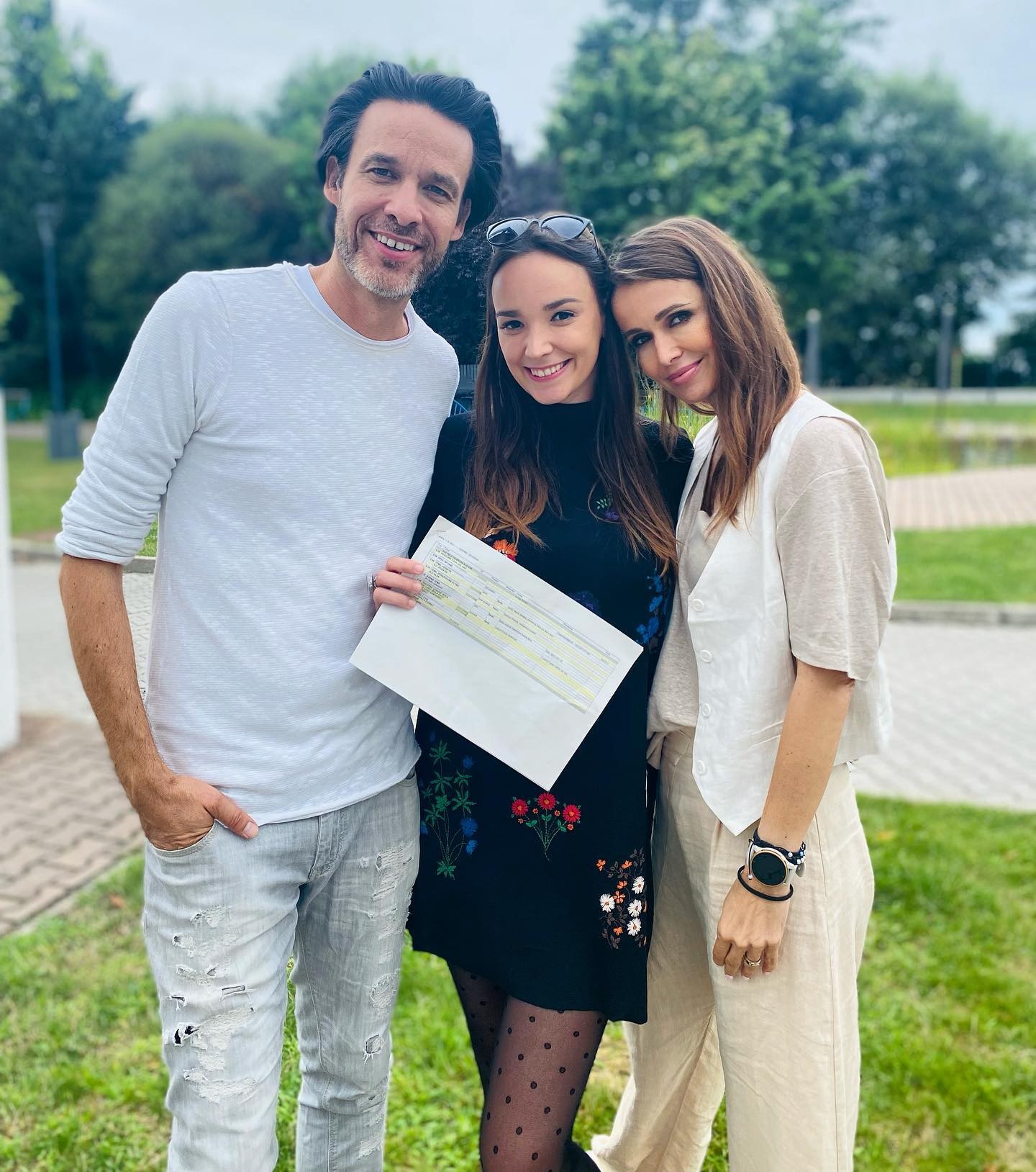 Zľava Roman Juraško, Michaela Petrášova a Lenka Šóošová.
