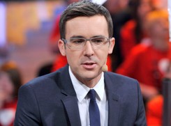 Kurzajewski zawieszony. Na antenie TVP1 zapowiedział produkcję Polsatu