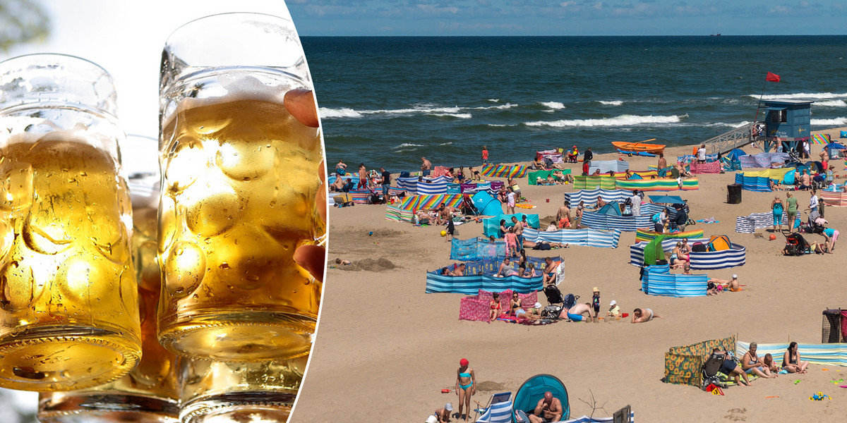 Planujesz urlop nad polskim morzem? Przygotuj się na spory wydatek! Na wybrzeżu drogie jest nie tylko piwo.