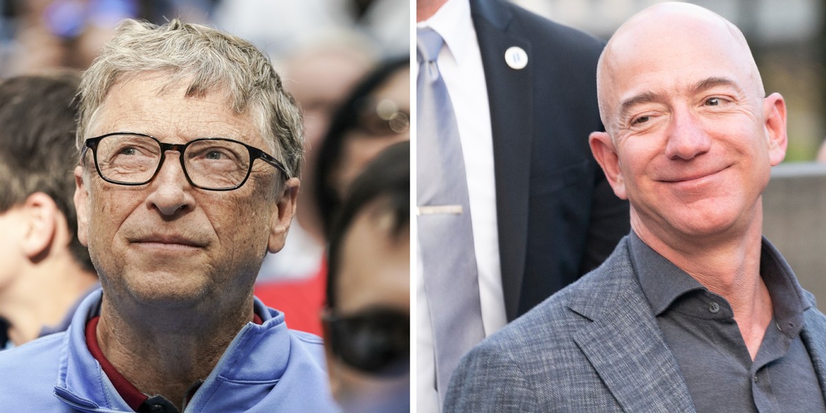 Bill Gates skończył 66 lat. Świętował to wraz z kilkudziesięcioma znajomymi, wśród których znalazł się znajomy miliarder - Jeff Bezos. 