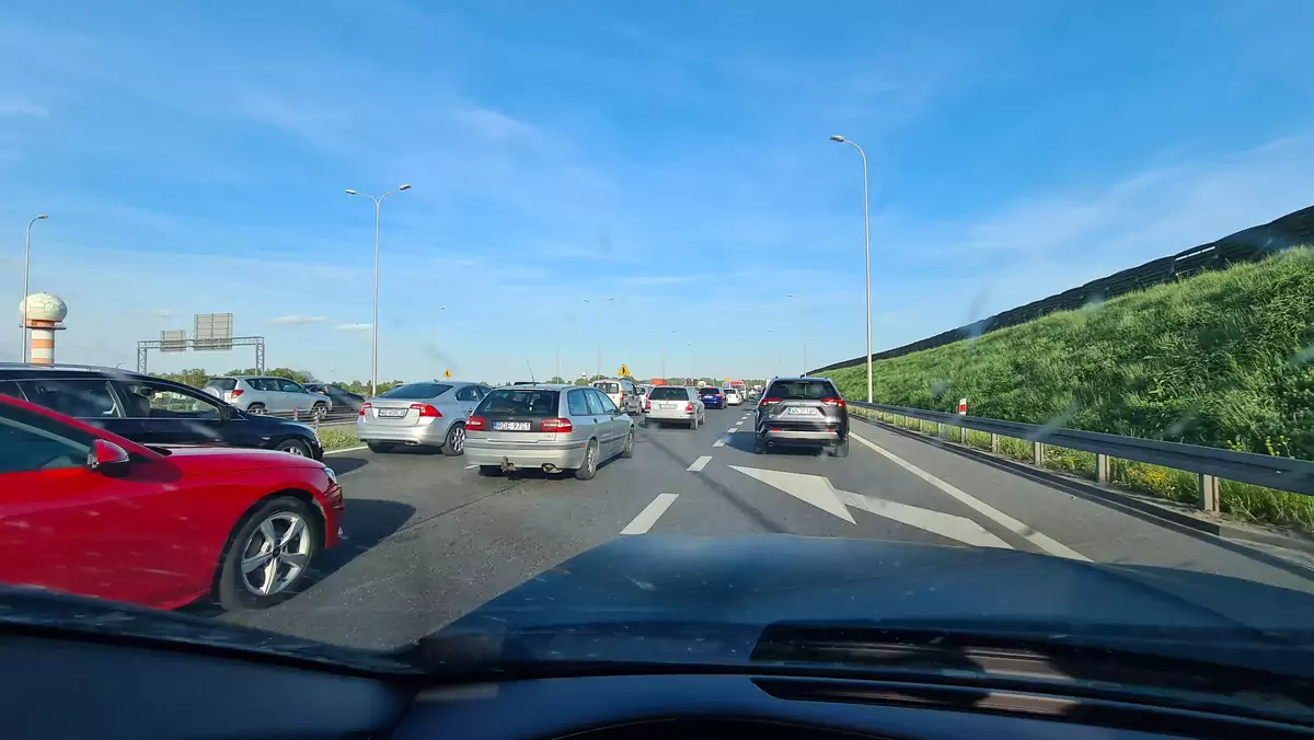 Korek na autostradzie - zdjęcie poglądowe