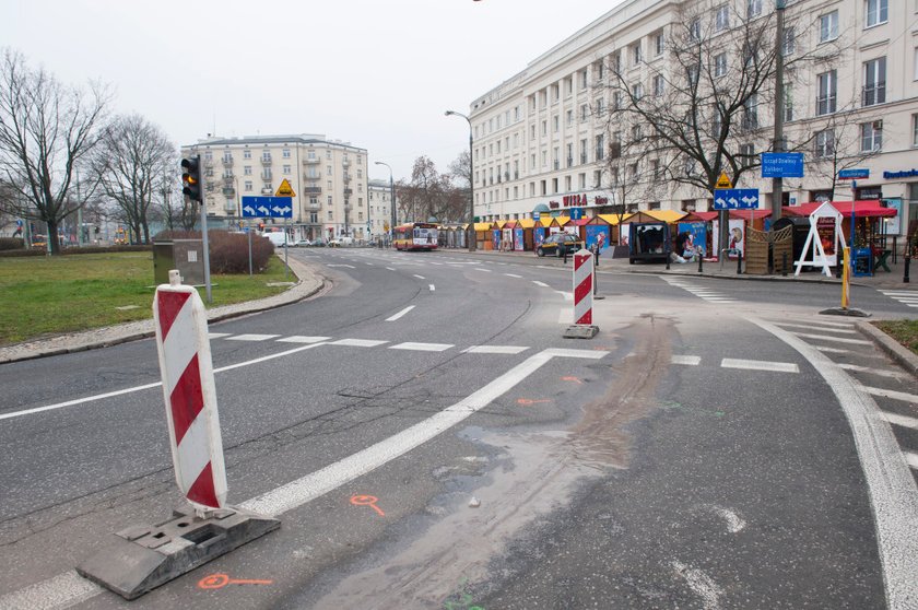 Remontują plac Wilsona