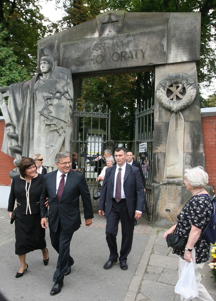 WARSZAWA PREZYDENT KOMOROWSKI POWĄZKI