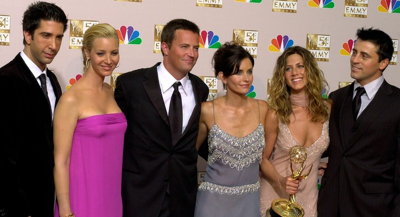 The cast of Friends.