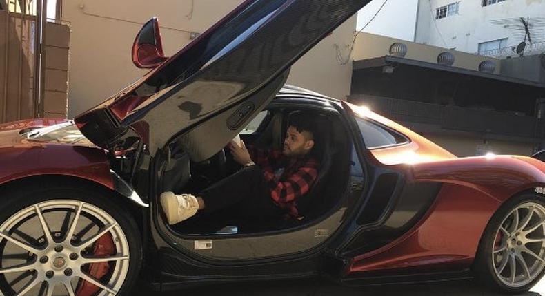 The Weeknd's McLaren P1