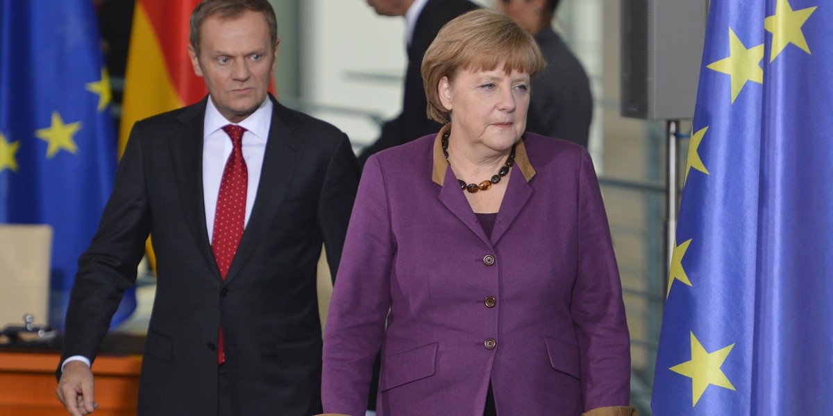 Angela Merkel, Donald Tusk