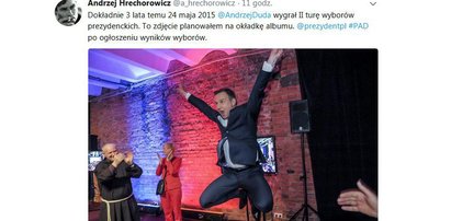 Niesamowite zdjęcie prezydenta Dudy. Tak się cieszył z wygranej