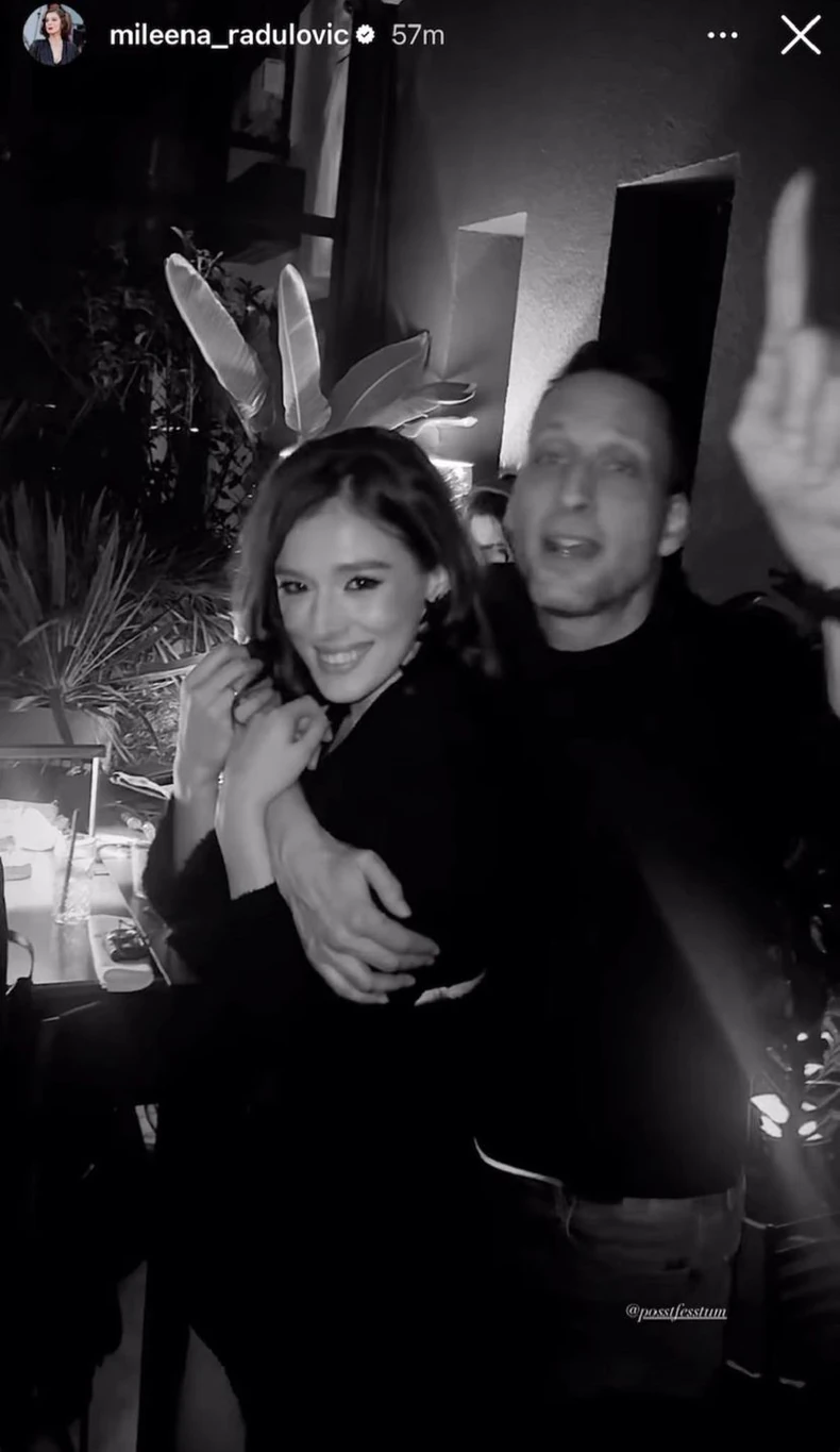 Milena Radulović i Ognjen Janković