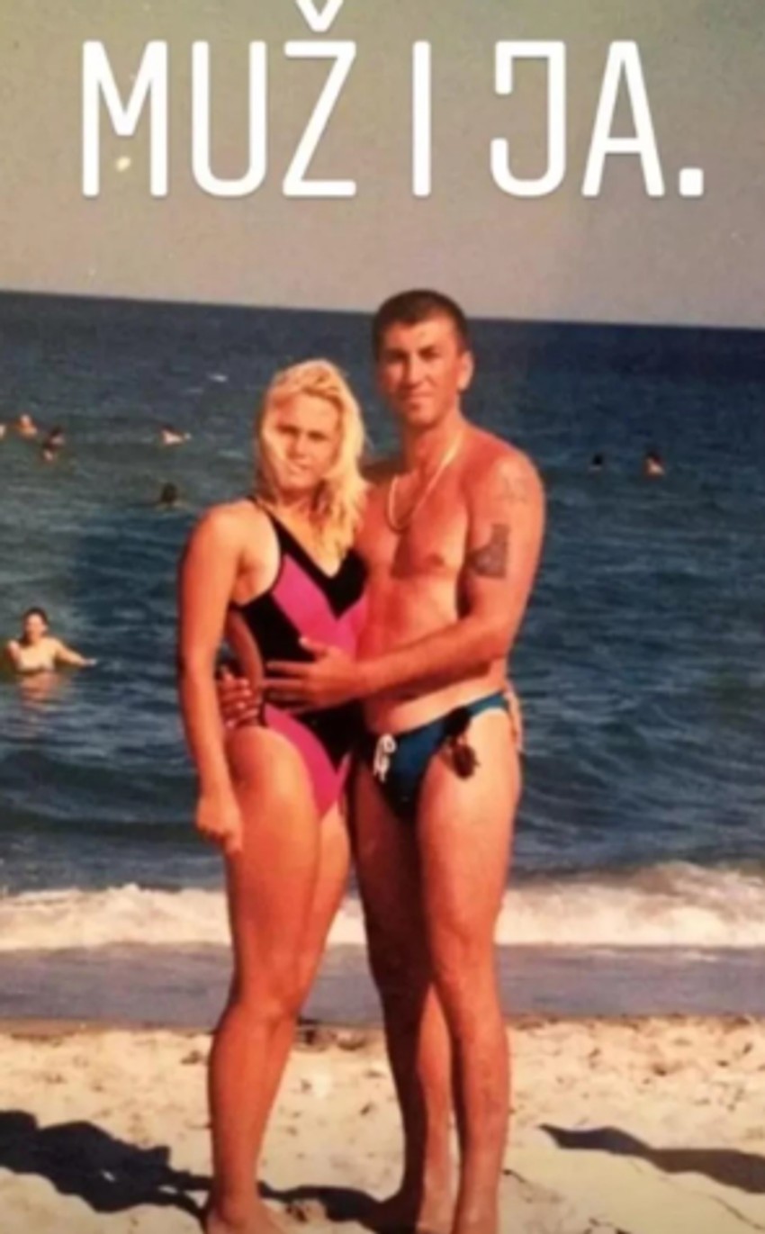 Marija Kulić i Siniša Kulić nekada