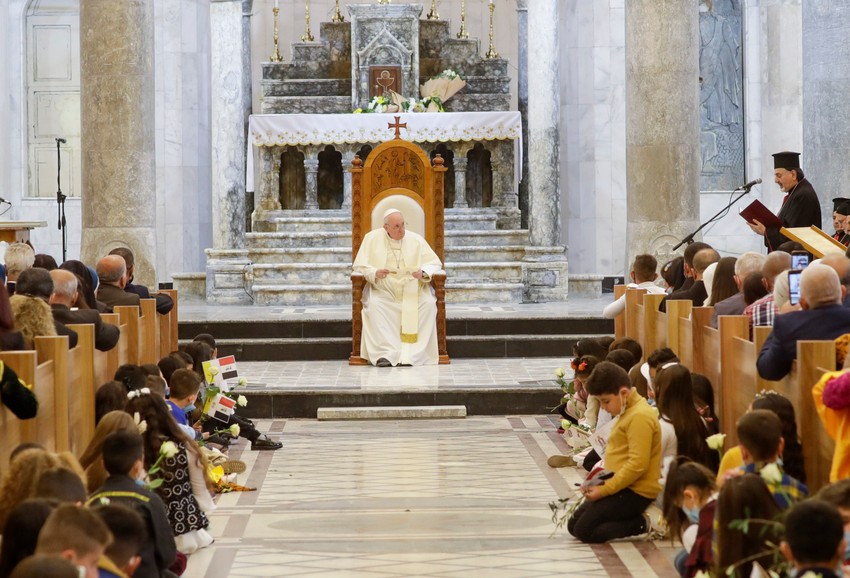 Papa Franja u Karakošu 