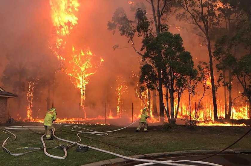 Ogień zbliża się do Sydney 