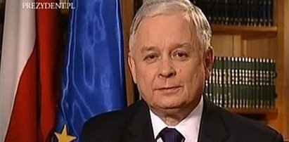 Prezydent Kaczyński: Będzie lepiej