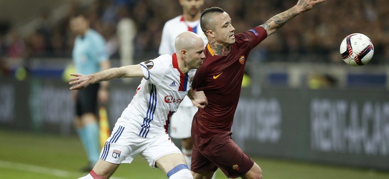 Liga Europy: Porażka Romy w Lyonie. Rybus i Szczęsny nie pojawili się na boisku