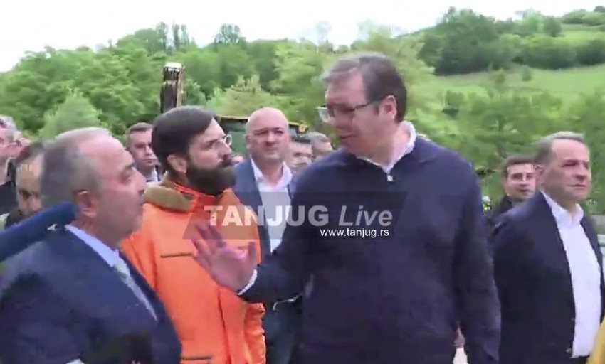 Vučić obišao Novi Pazar-Tutin