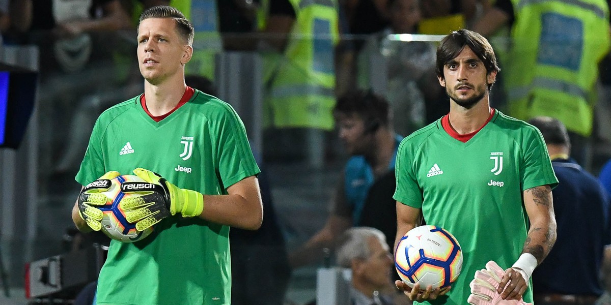 Wojciech Szczęsny i Mattia Perin.