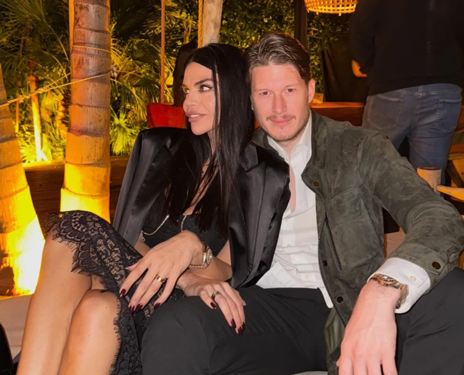 Dejana Živković sa mužem