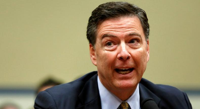 FBI Director Comey testifies before House Oversight and Government Reform Committee in Washington.