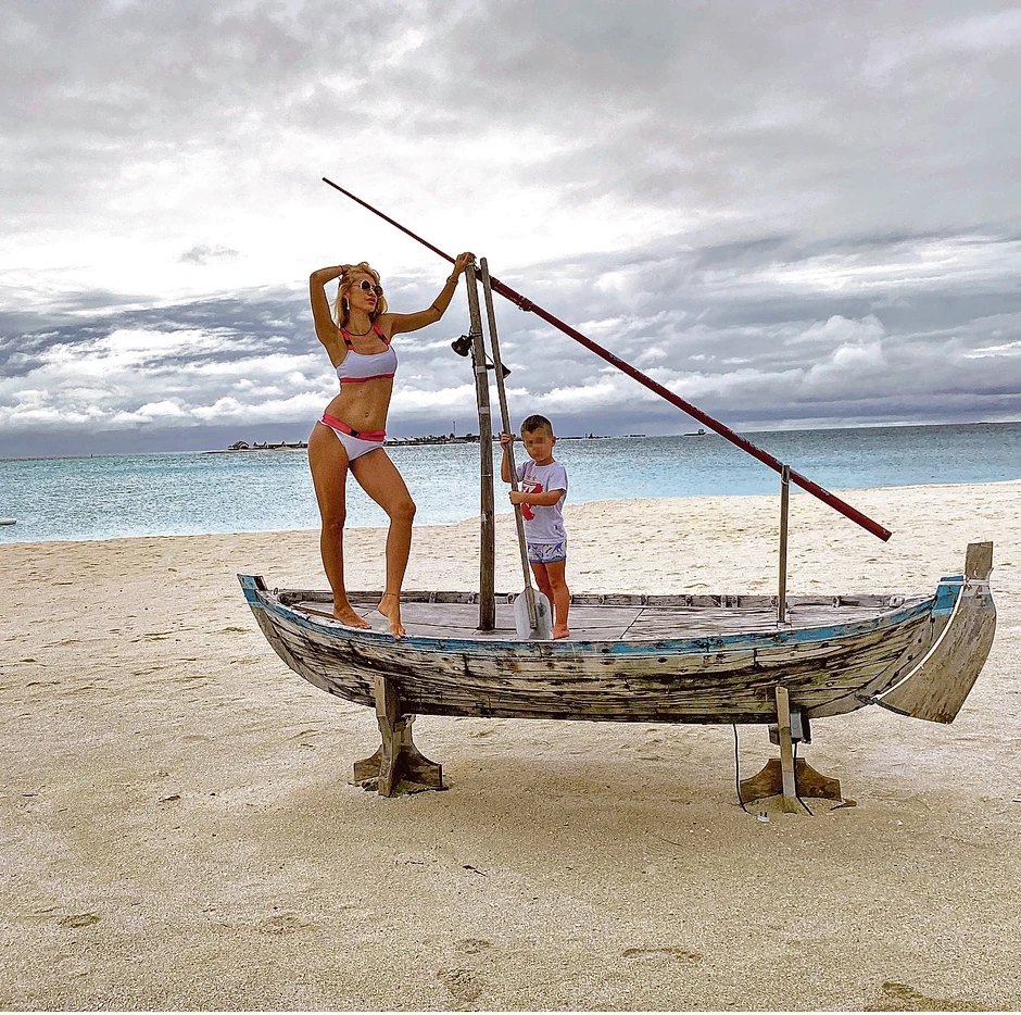 Snežana Borjan sa naslednikom Filipom