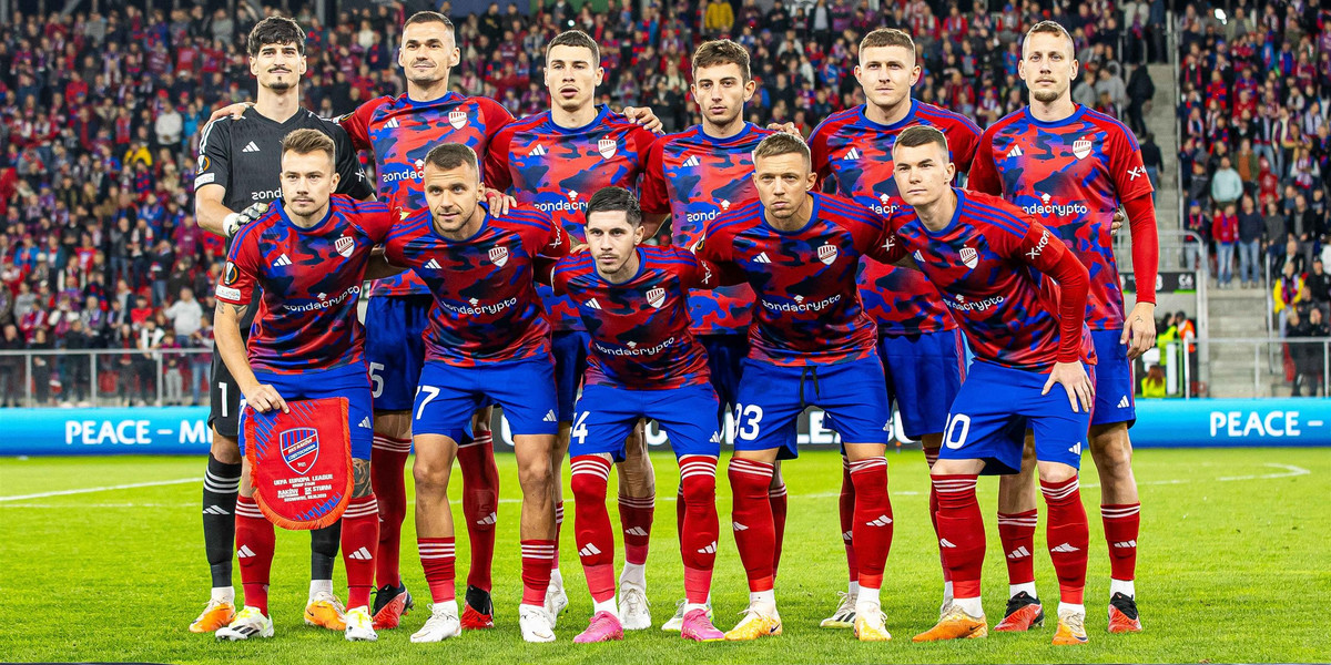 Raków rozgrywał pierwszy domowy mecz w grupie Ligi Europy.