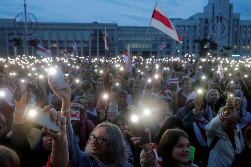 Protesty na Białorusi