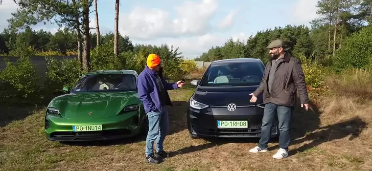 Auta bez ściemy - Porsche Taycan 4S kontra Volkswagen ID.3