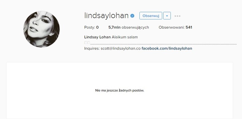 Lindsay Lohan Instagram