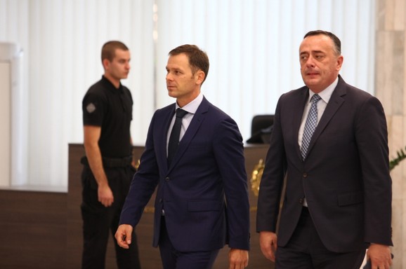 Siniša Mali i Aleksandar Antić