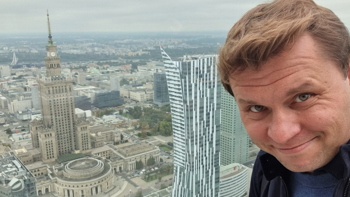 Byłem na najwyższym budynku Warszawy. Takiej panoramy stolicy jeszcze nie było
