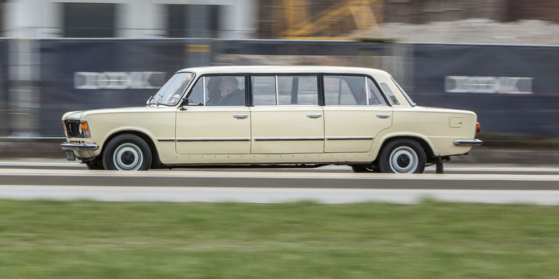 Najdłuższy samochód PRL: Polski Fiat 125p Long