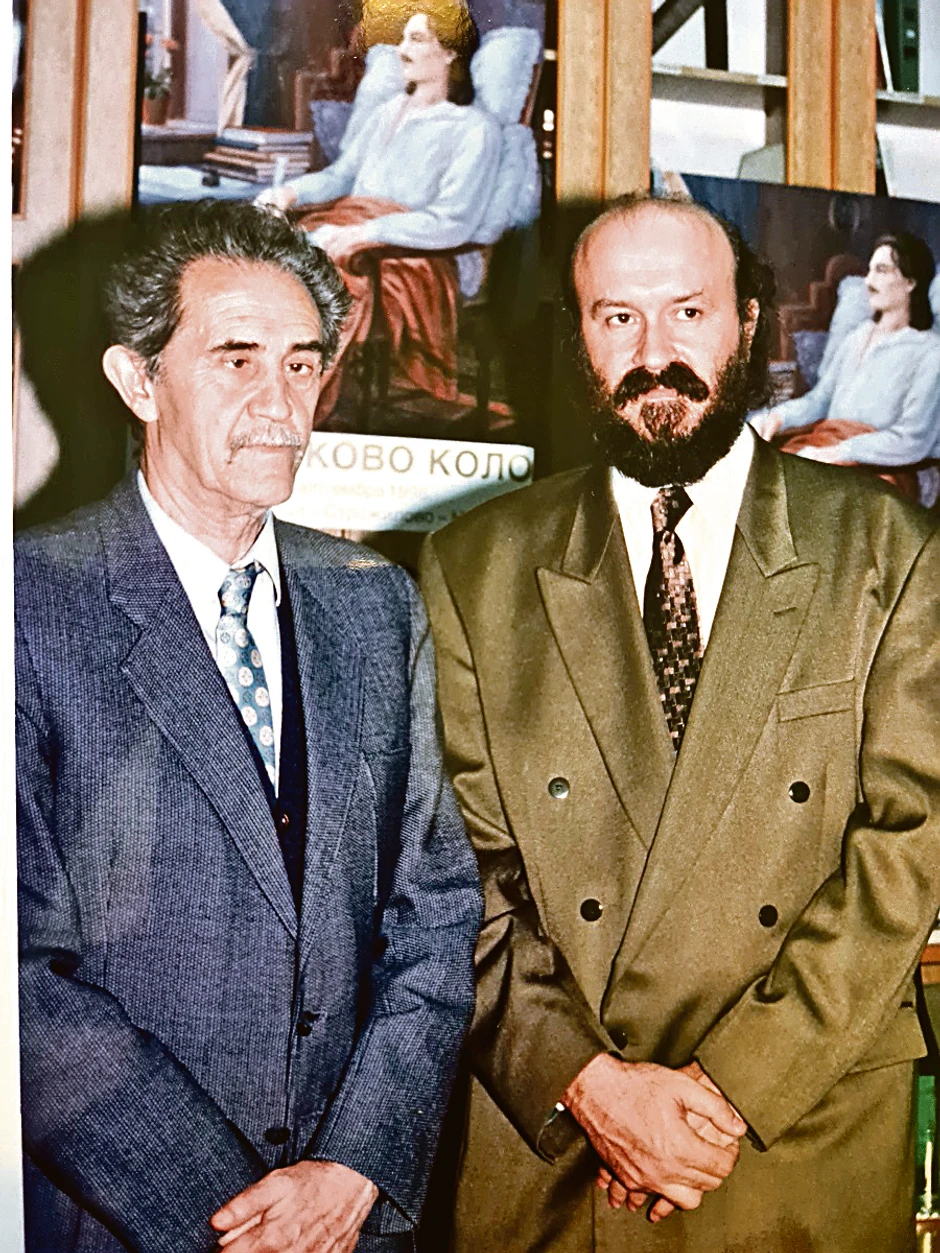 Pavle Popovic i Nenad Grujicic na 25 Brankovom kolu, 1996